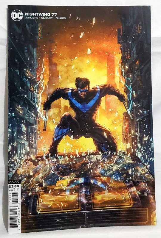 NIGHTWING #73 - 77 Alan Quah Minimal Trade Variant Covers (DC 2020) 