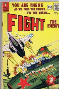 Fight the Enemy #3 ORIGINAL Vintage 1967 Tower Comics 
