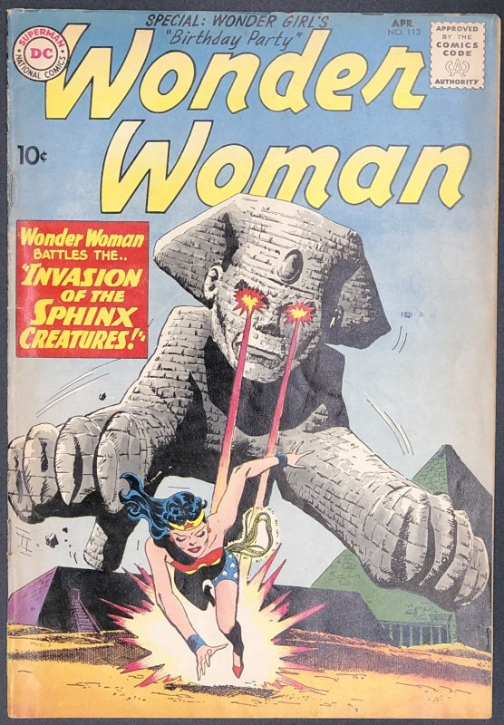 Wonder Woman #113 (1960) GD+