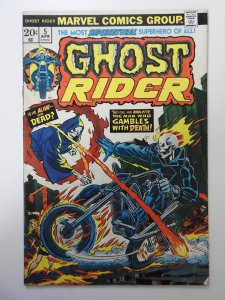 Ghost Rider #5  (1974) VG Condition! MVS intact!