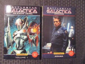 2008 BATTLESTAR GALACTICA Season Zero v. 1 & 2 1st Ed. TPB + Origins
