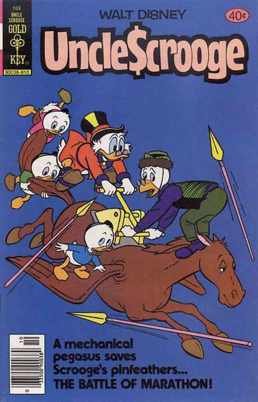 Uncle Scrooge (Walt Disney ) #169 FN ; Gold Key | October 1979 Marathon Battle