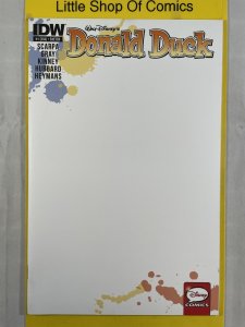 Donald Duck #1 Blank Sketch Variant 2015 IDW Publishing