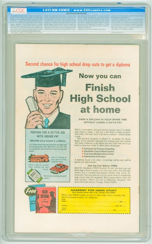 The Amazing Spider-Man #98 (1971) CGC 8.0! OW Pages!