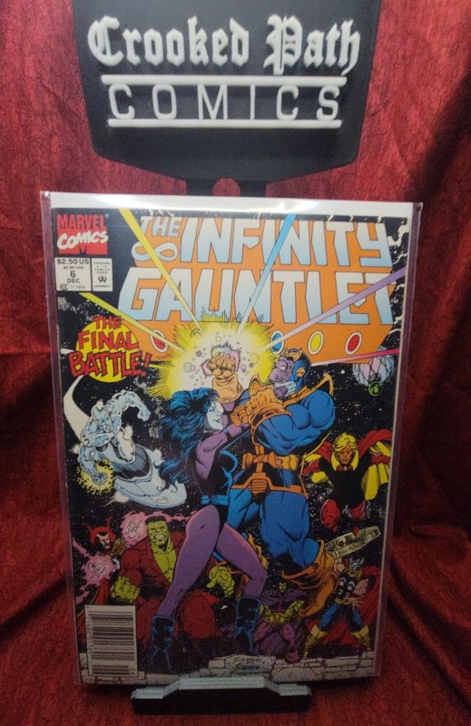 The Infinity Gauntlet #6 Newsstand Edition (1991)