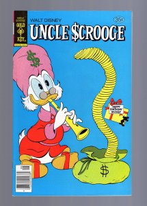 Walt Disney's Uncle Scrooge #155 - Yoicks! The Fox! Newsstand. (9.2) 1978