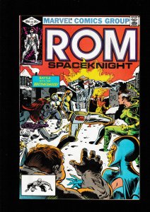 Rom #31 (1982) VFN/NM / VS BROTHERHOOD OF EVIL MUTANTS / 2ND ROGUE