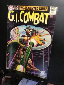 G.I. Combat #95 (1962) Early grey-tone Haunted Tank cover! Midgrade key! FN- Wow