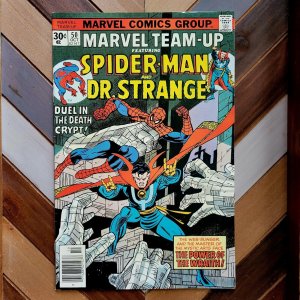 Marvel Team-Up #50 FN/VF (Marvel 1976) feat Spider-Man, Dr Strange & Iron Man