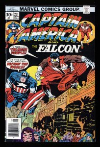 Captain America #201 NM- 9.2 Marvel Comics