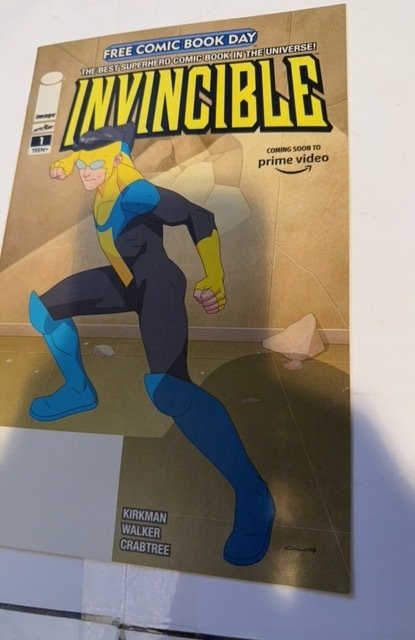 Invincible #1 Free Comic Book Day (2020) nonstore stamp