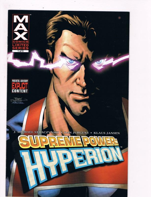 Supreme Power: Hyperion # 1 Marvel Comic Books Hi-Res Scans Awesome Issue!!! S17