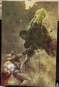 Hulk (Vol 4) #8, Bjorn Barends Virgin Variant cover  2022