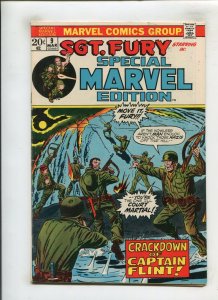 SPECIAL MARVEL EDITION #9 (6.5/7.0) SGT. FURY!! 1972