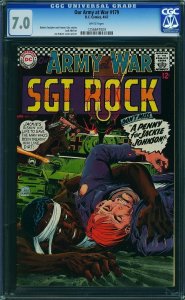 Our Army at War #179 (1967) CGC 7.0 FVF