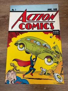 Action Comics # 1 NM REPRINT DC Comic Book 1st Appearance Of Superman 9 J389