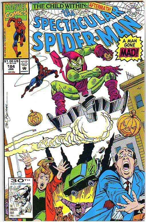 Spider-Man, Peter Parker Spectacular #184 (Apr-92) NM/NM- High-Grade Spider-Man