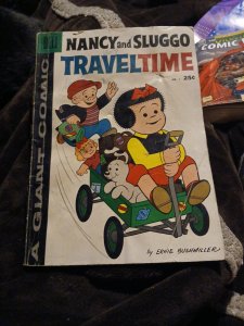 Nancy and Sluggo Travel Time #1 Dell Comics 1958 Silver Age Giant Sized