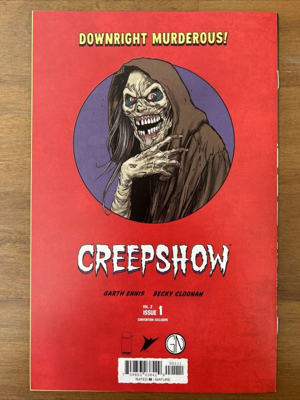 2023 Skybound Creepshow Volume 2 #1 San Diego Comic Con Convention Exclusive
