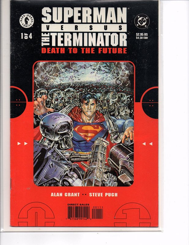 DC/Dark Horse Comics Superman vs Terminator Death to the Future #1