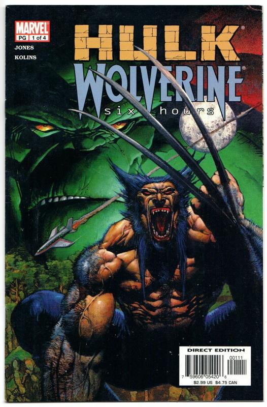 Hulk Wolverine Six Hours #1 (Marvel, 2003) VF