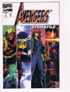 Avengers Strikefile # 1 NM Marvel Comics Hulk Thor Iron Man Captain America B98