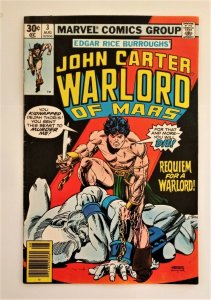 John Carter Warlord of Mars #3 (1977) FN/VF