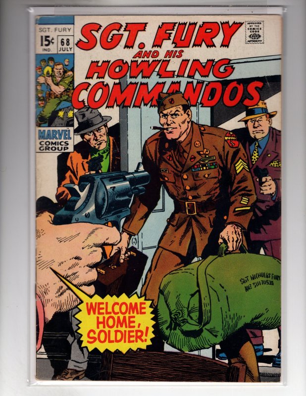Sgt. Fury #68 (1969)   / MC#100