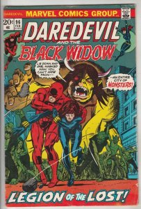 Daredevil #96 (Feb-73) FN/VF Mid-High-Grade Daredevil, Black Widow