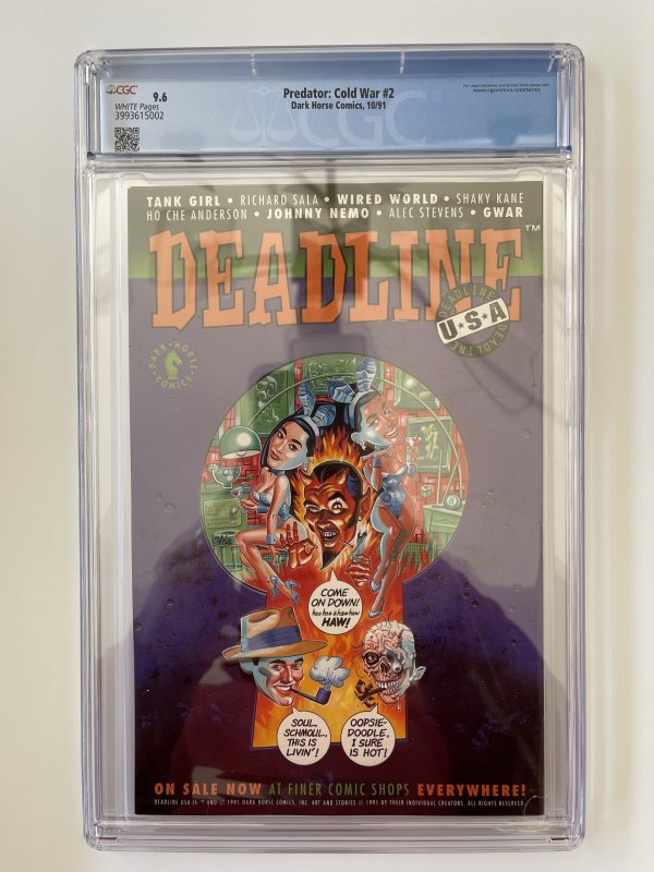 Predator Cold War #2 CGC 9.6 (1991)