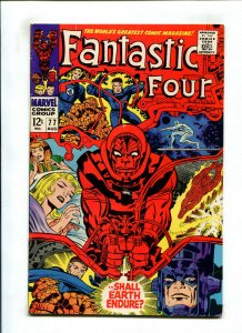 FANTASTIC FOUR #77 (7.0) PSCHO-MAN, GALACTUS, SILVER SURFER APP!! 1968