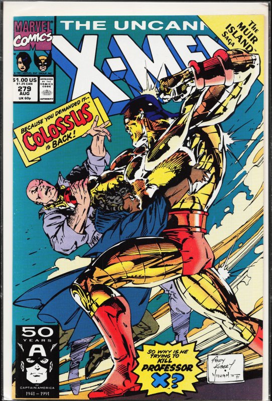 The Uncanny X-Men #279 (1991) X-Men