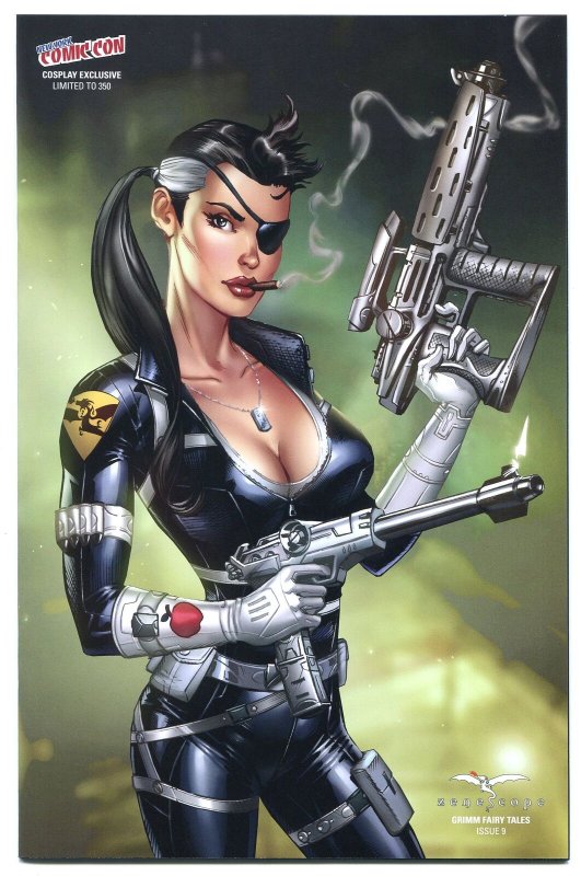 Grimm Fairy Tales Vol 2 #9 SGT Fury Shield Agent Cosplay NYCC Exclusive Cover I
