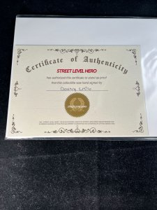 Hulk #6: Signed by Cates with COA