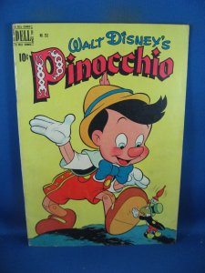 FOUR COLOR 252 PINOCCHIO 1 VG F  DELL 1949