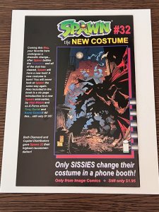 Spawn #31 (1995). VF/NM. 1st brief app The Redeemer. New costume.