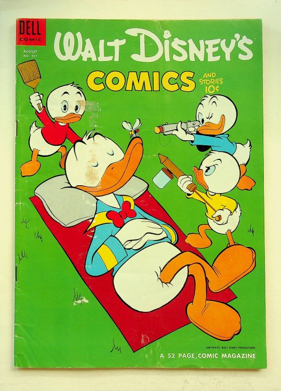 Walt Disney's Comics and Stories Vol. 14 #11 (#167) (Aug 1954, Dell) - Good