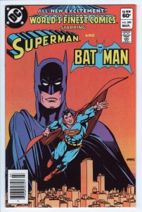 WORLD’S FINEST COMICS #289 - 7.5 - WP - Superman -Batman