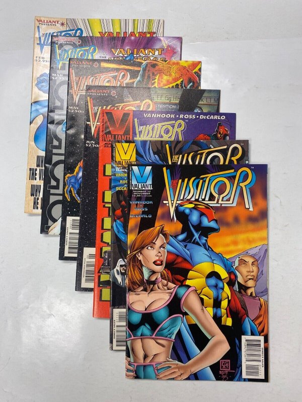 7 VALIANT comic books Visitor vs. Valiant #1 2 Visitor #2 3 6 11 12 38 KM30