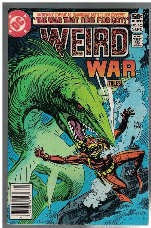 WEIRD WAR TALES (1972) 103 FN Sept. 1981