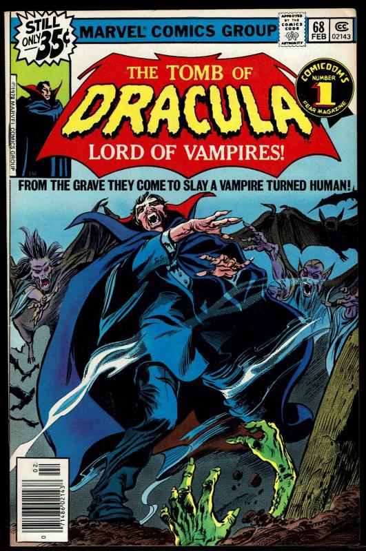 Tomb of Dracula #68  (Feb 1979 Marvel)  8.0 VF