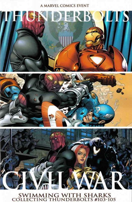 Civil War: Thunderbolts Swimming with Sharks #1 VF/NM; Marvel | save on shipping