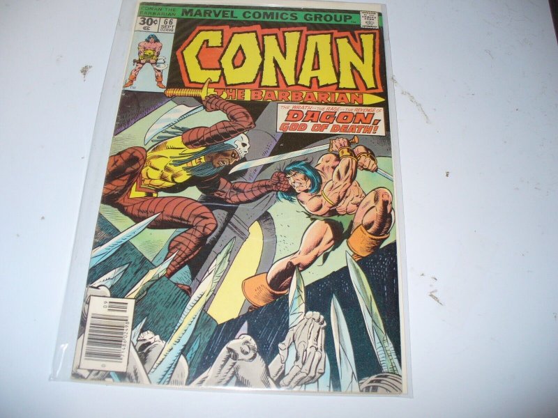 Conan the Barbarian 66 VG Marvel Dagon