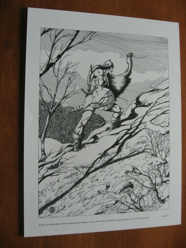 CONAN TUPENNY PORTFOLIO SIGNED BARRY SMITH 1974 SCARCE