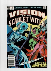 Vision and the Scarlet Witch #1 (1982) A FM Almost Free Cheese 3rd Buffet Item