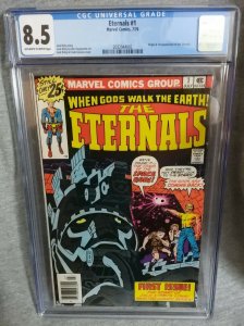 Eternals #1 CGC 8.5 July 1976 Jack Kirby Off-White To White Pages