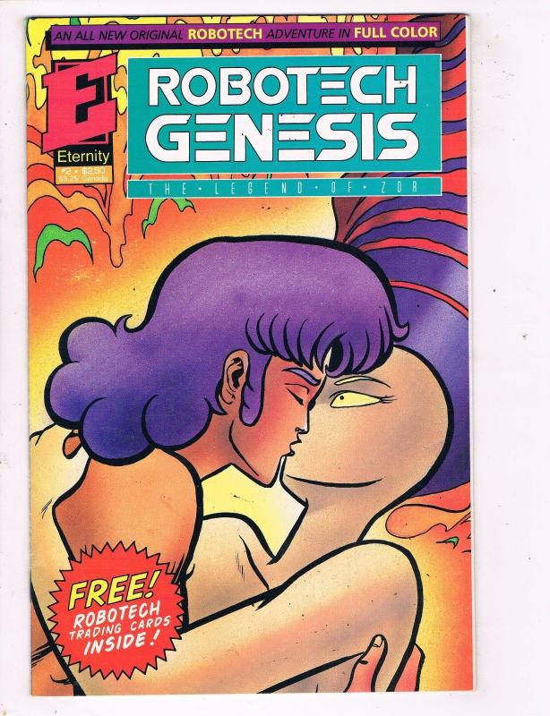 Robotech Genesis #2 VF/NM Eternity Comics Modern Age Comic Book 1992 DE48