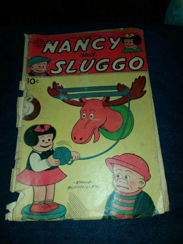 Comics On Parade #77 united features 1951 golden age nancy and sluggo bushmiller