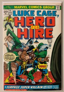 Power Man and Iron Fist #8 Hero for Hire Luke Cage Marvel 6.0 FN (1973)