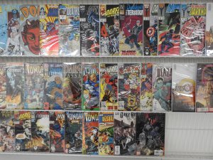 Huge Lot of 110+ Comics W/ Daredevil, Deathstroke +More! Avg. VF- Condition!